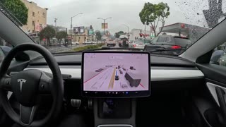 Tesla selfdriving beta test