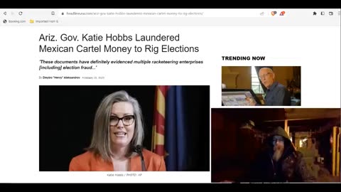 ARIZONA GOVERNOR KATIE HOBBS SHOULD BE ARRESTED FOR LAUNDERING MEXICAN CARTEL MONEY TO RIG ELECTIONS