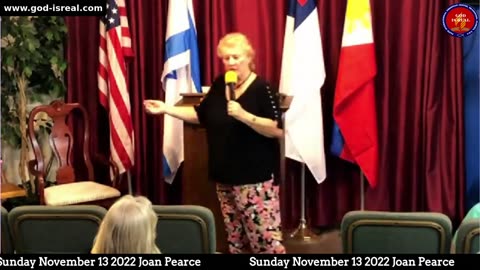 Sunday November 13, 2022 Guest Speaker - Evangelist Joan Pearce