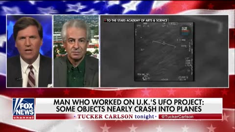 Tucker Carlson: UFOs frequently come close to hitting airliners (Jul 20, 2018)