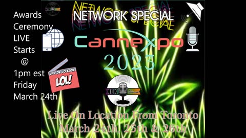 Live On Location at CannExpo.ca awards