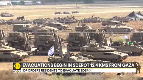 Israel-Palestine war_ Evacuation of Sderot begins ahead of Gaza ground operation _ WION