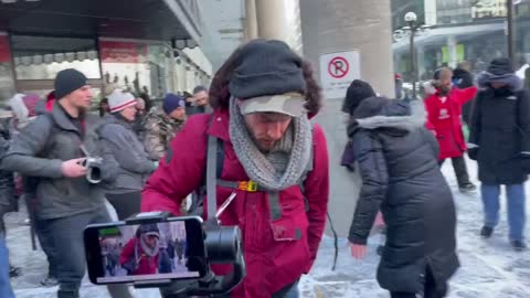 More protesters pepper sprayed by Trudeau's minions in Ottawa