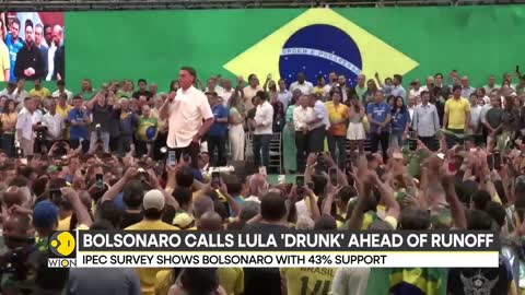 Brazil: Bolsonaro calls Lula 'drunk' ahead of runoff | Latest World News | English News | WION