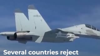 Chinese jet comes within metres of US military aircraft (lets play chicken )
