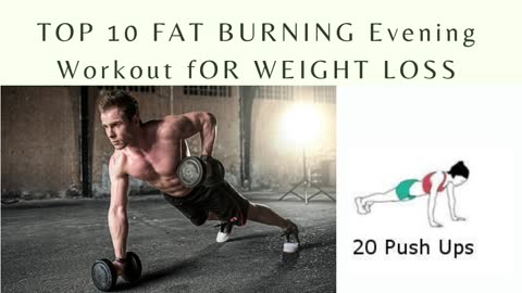 TOP 10 FAT BURNING WORKOUT FOR WEIGHT LOSE| #FIT |
