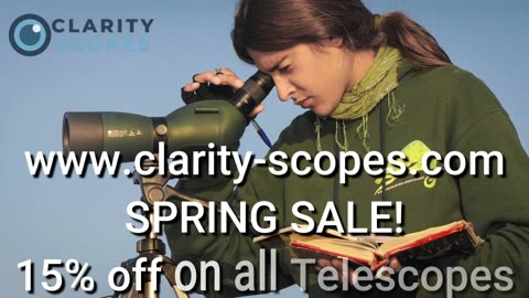 Spring Sale 15% off on all TELESCOPES