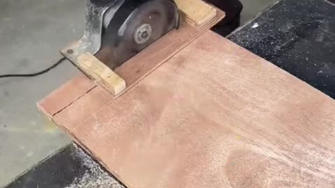 Awesome idea with Angel Grinder 😱#woodworking