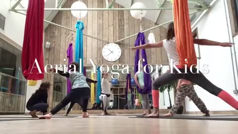 Aerial Yoga for Kids