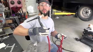 WELDING A FITTING TO STOCK VALVE COVERS