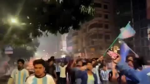 A memorable night for Argentina fans