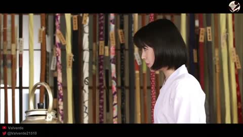 【日本の女優と着物/道着】KIMONO×JAPANESE ACTRESS 浜辺美波 弓道衣