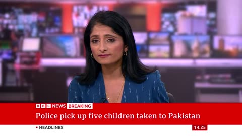 Sara Sharif death: Pakistan police take children from grandfather's house - BBC News