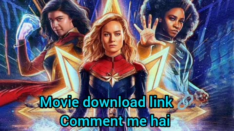 THE marvels full movie download link discription
