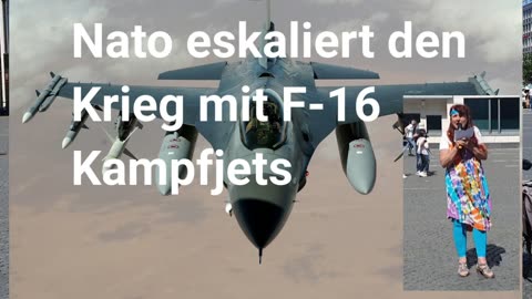 Rede gegen die Eskalation des Krieges mit F16 Kampfjets