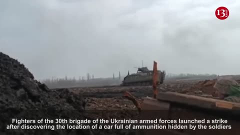 Ukrainian troops attack Russians in Bakhmut with infantry and US combat vehicles