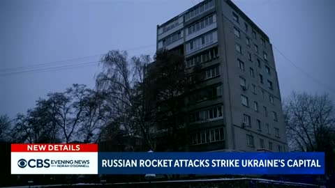 Russian rocket attacks strike Ukraine's capital