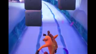 Oxide Pink Elephant Battle Run Gameplay On Bear It - Crash Bandicoot: On The Run!