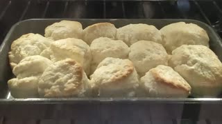2 Ingredient Biscuits - Easy Recipe - Old Fashioned Baking at Home
