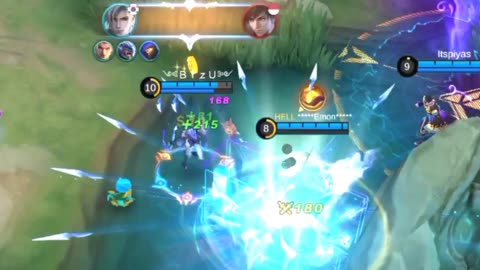 1 shot brother 🔥 aamon vs gusion 🔥 mobile legends 🔥 mlbb #shorts