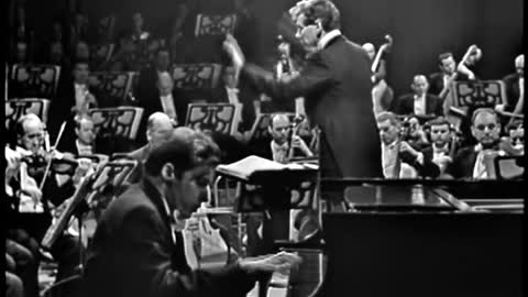 Glenn Gould and Leonard Bernstein.🙌🎹👏