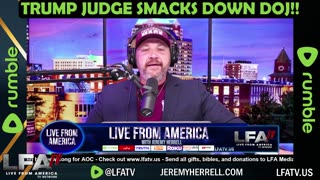 TRUMP JUDGE SMACKS DOWN DOJ!!