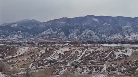 #bluesky #senic #winter #mountains #nature #peaceful