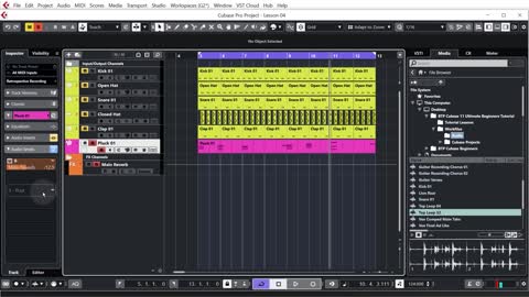 Cubase tutorial lesson 4