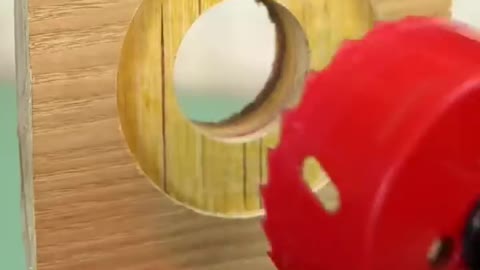 Life saving skill for hole cutting - DIY A Circle Saw Guide