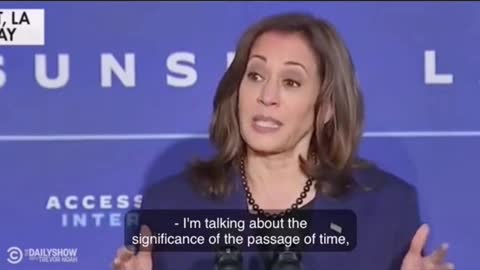 Kamala Harris is Veep in real life 🤣 - How Crazy is she? Comment Below Post.