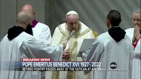 Pope Benedict XVI dies at 95