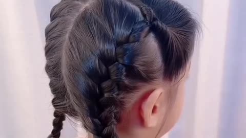 cute daughter hair style wow ! have a daughter like this cuteeee