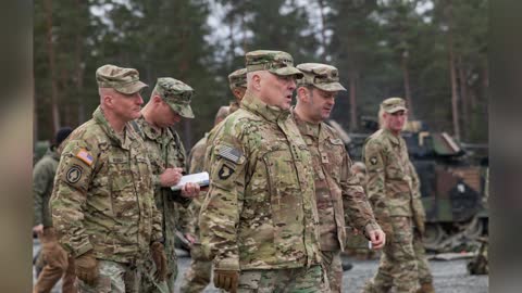 Chairman of the Joint Chiefs of Staff visits site in Germany where US is training Ukrainian forces