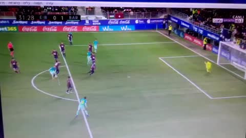 Denis Suarez rocket goal vs Eibar