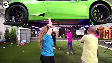 Who can get a new lamborghini car from mr. Beast