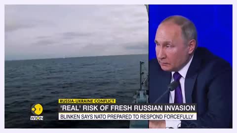 NATO warns of 'real' risk of fresh Russian invasion of Ukraine Jens Stoltenberg English World News