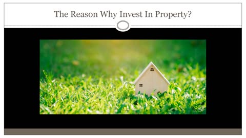 The Reason Why Invest In Real Estate?