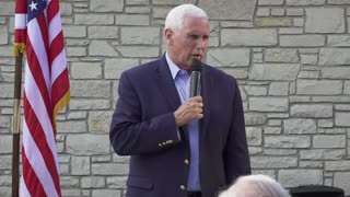 Former VP Pence attends Republican Party meet and greet in Iowa