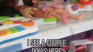 Thrifting for haunted dolls PART 1