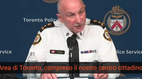 TORONTO: Comunicato ufficiale - Forze di polizia si uniscono al Convoy