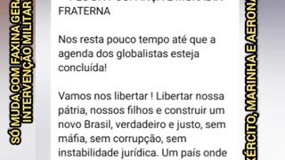 Eu ainda apoio as Verdadeiras Forças Armadas por enquanto OS PINGOS NOS IS traidores