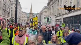 London, England anti war protest (Feb. 25, 2023)