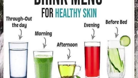 Drink Manu for Healthy skin