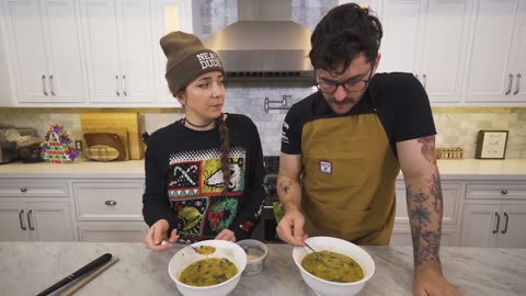 Making More Soup with a friend