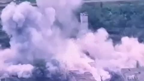 JDAM strike on Ruzzian base