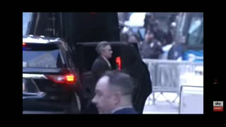 Trump arrived at trump tower 4/4/23