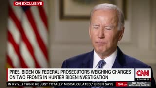 Biden Runs Around Hunter Indictment Question, Turns Answer into "I'm Just So Proud of Him"