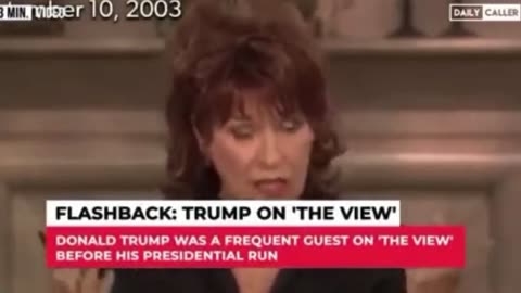 Joy Behar says Donald Trump is an Upstanding American