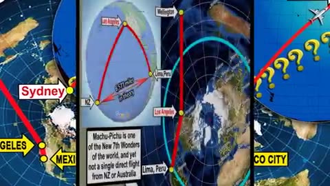 25 FLIGHT ROUTES PROVING FLAT EARTH