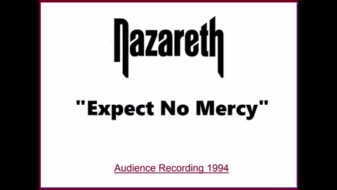 Nazareth - Expect No Mercy (Live in Cumbernauld, Scotland 1994) Audience